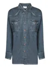 Pierre-louis Mascia Shirts In Blue