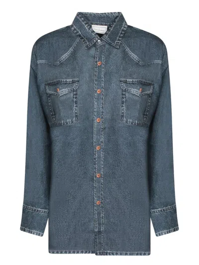 Pierre-louis Mascia Shirts In Blue