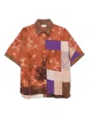 Pierre-louis Mascia Shirts Brown In Brown