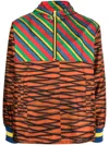 Pierre-louis Mascia Short-zip-up Lightweight Jacket In Orange