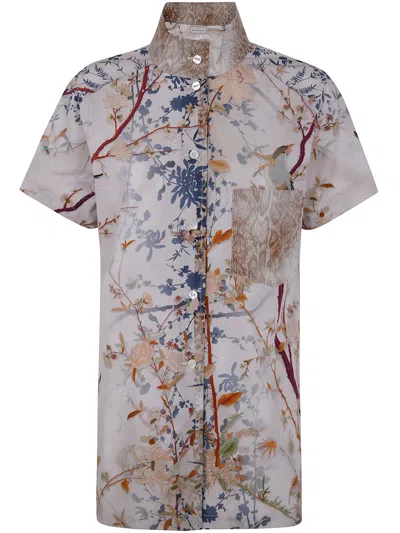Pierre-louis Mascia Shortsleeve Shirt In Multicolour
