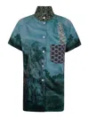 Pierre-louis Mascia Short-sleeved Shirt In Multicolor