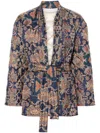 Pierre-louis Mascia Aloe Jacket In Navy