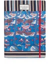 Pierre-louis Mascia Silk Notepad (21cm X 30cm) In Blue