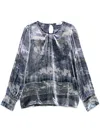Pierre-louis Mascia Pierre Louis Mascia Silk Printed Blouse