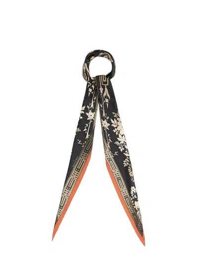 Pierre-louis Mascia Silk Printed Foulard In Multi