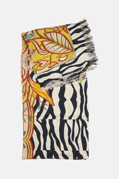 Pierre-louis Mascia Silk Scarf In Multi