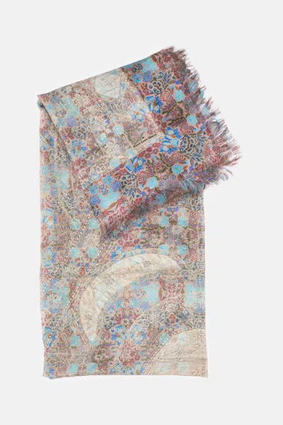 Pierre-louis Mascia Silk Scarf In Multi