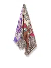 Pierre-louis Mascia Silk Scarf With Print In Multi