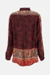 Pierre-louis Mascia Silk Shirt In Multi