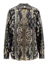 Pierre-louis Mascia Buttoned Long-sleeved Shirt In Multi