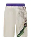 Pierre-louis Mascia Silk Shorts