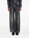 Pierre-louis Mascia Silk Trousers In Gray