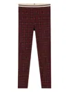 Pierre-louis Mascia Spiderman Geometric-pattern Leggings In Multi
