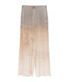 Pierre-louis Mascia Wide-leg Gradient Trousers With Landscape Print In Brown