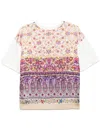 Pierre-louis Mascia T-shirts And Polos Lilac In Multi