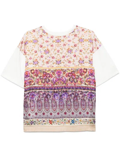 Pierre-louis Mascia T-shirts And Polos Lilac In Multi