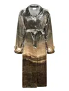Pierre-louis Mascia Trench Coats In Multi