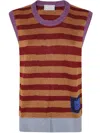 Pierre-louis Mascia Pierre Louis Mascia Women Gilet Tricot In Brown