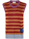 Pierre-louis Mascia Pierre Louis Mascia Women Gilet Tricot In Brown