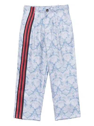 PIERRE-LOUIS MASCIA PIERRE-LOUIS MASCIA TROUSERS CLEAR BLUE