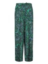 Pierre-louis Mascia Adanastr Green Trousers In Green