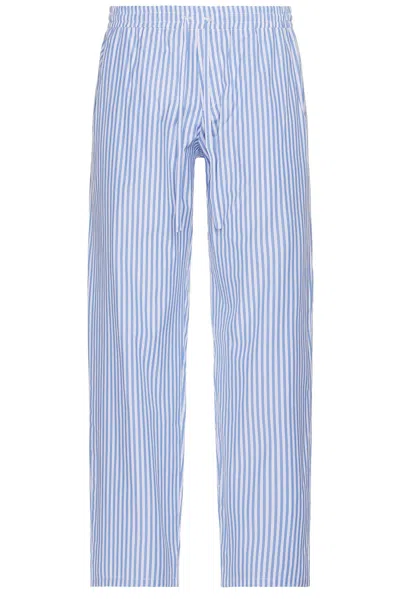 Pierre-louis Mascia Trousers In White & Blue