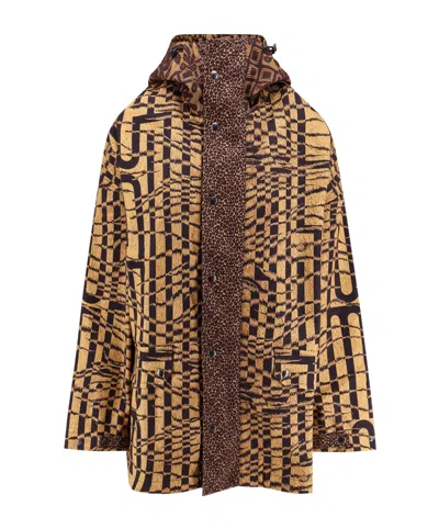 PIERRE-LOUIS MASCIA PIERRE-LOUIS MASCIA TWEED-LINED PATTERNED JACKET