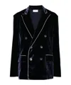Pierre-louis Mascia Pierre Louis Mascia Double Breasted Jacket In Black
