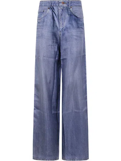 PIERRE-LOUIS MASCIA PIERRE-LOUIS MASCIA WIDE LEG TROUSERS ALOE
