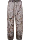 Pierre-louis Mascia Wide Leg Trousers Aloe In Multicolour