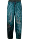 Pierre-louis Mascia Pierre Louis Mascia Women Wide Leg Trousers Aloe In Blue