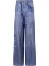 Pierre-louis Mascia Pierre Louis Mascia Women Wide Leg Trousers Aloe In Blue