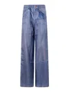 Pierre-louis Mascia Pierre Louis Mascia Women Wide Leg Trousers Aloe In Blue