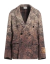 Pierre-louis Mascia Woman Blazer Camel Size L Wool