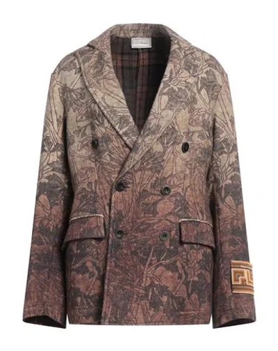 Pierre-louis Mascia Woman Blazer Camel Size L Wool