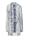 Pierre-louis Mascia Woman Mini Dress Sky Blue Size M Cotton In Blue