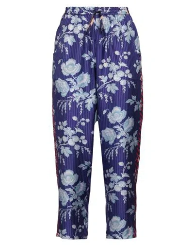 Pierre-louis Mascia Woman Pants Purple Size M Silk