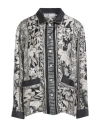Pierre-louis Mascia Woman Shirt Black Size L Silk In Black