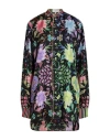 Pierre-louis Mascia Woman Shirt Black Size L Silk In Multi