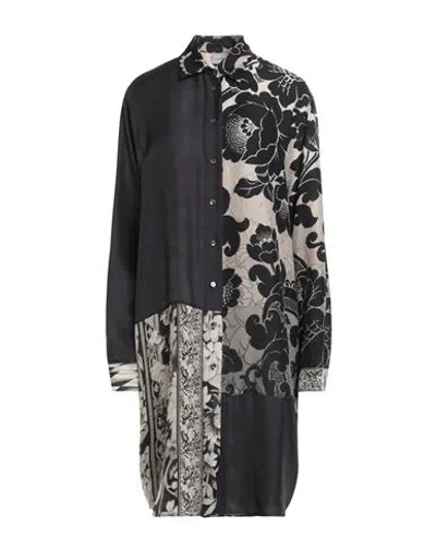 Pierre-louis Mascia Woman Shirt Black Size L Silk