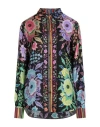 Pierre-louis Mascia Woman Shirt Black Size M Silk