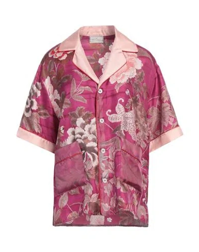 Pierre-louis Mascia Woman Shirt Garnet Size M Silk In Red