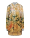 Pierre-louis Mascia Woman Shirt Marigold Size L Silk In Multi
