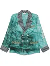 Shop Pierre-louis Mascia Pierre Louis Mascia Women's Jackets Blue