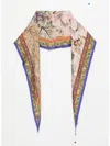 Pierre-louis Mascia Pierre Louis Mascia Printed Silk Foulard In Multi