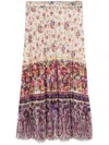 Shop Pierre-louis Mascia Pierre Louis Mascia Women's Skirts In Brown