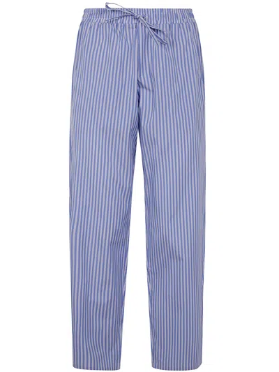 Pierre-louis Mascia Pierre Louis Mascia Women Wide Leg Trousers Kami In Blue