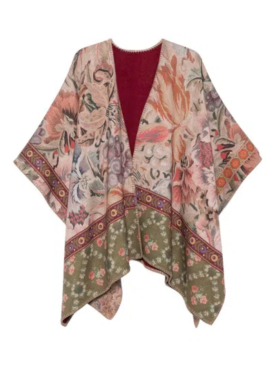 Pierre-louis Mascia Wool Printed Poncho