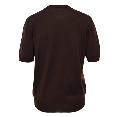 Pierre-louis Mascia Wool Shirt In Brown